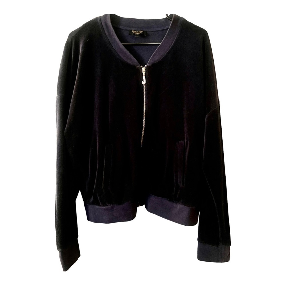 Juicy Couture Black Label Plush Velour Jacket